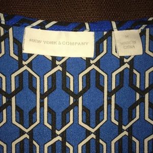 New York & Company Tops - Geometric Shell New York & Company Tops - Geometric Shell